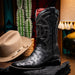 Marco Di Milano Alabama Black Leather Luxury Shoe