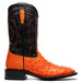 Marco Di Milano "Alabama" Orange Leather Loafers