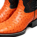 Marco Di Milano "Alabama" Orange Leather Loafers