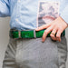 Marco Di Milano Alessio Belt - Lemon Green Leather Loafer