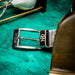 Marco Di Milano Emilio Belt - Antique Navy Leather Shoe