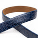 Marco Di Milano Emilio Belt - Antique Navy Leather Shoe