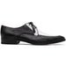 Marco_Di_Milano Andretti: Luxury White & Black Leather Loafers