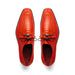 Marco_Di_Milano Andretti Orange Leather Shoe