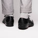 Marco_Di_Milano Andretti: Luxury White & Black Leather Loafers