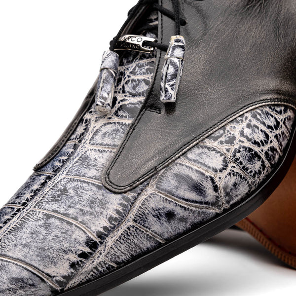 Anzio Newspaper Grey Shoe