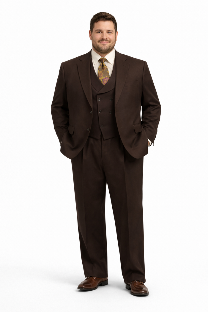 Apollo King Suit Men's Light Brown Suit