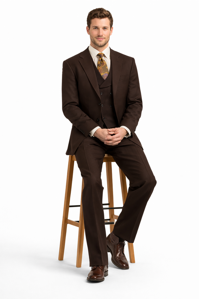 Apollo King Suit Men's Light Brown Suit