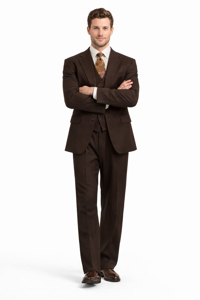 Apollo King Suit Men's Light Brown Suit