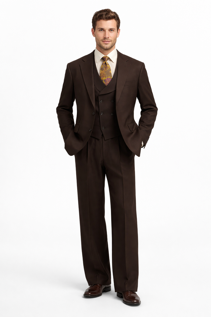 Apollo King Suit Men's Light Brown Suit