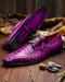 Marco Di Milano Apricena Purple Dress Shoe
