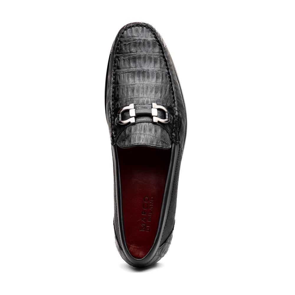 Marco_Di_Milano Adro Black Leather Dress Shoe