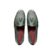 Marco Di Milano Aubiere Forest Green Leather Loafers