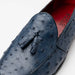 Aubiere Navy Ostrich Loafer 