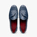 Aubiere Navy Ostrich Loafer 