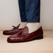 Marco_Di_Milano Aubiere Wine Leather Dress Shoe