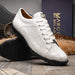 Marco Di Milano Bari White Leather Luxury Shoe