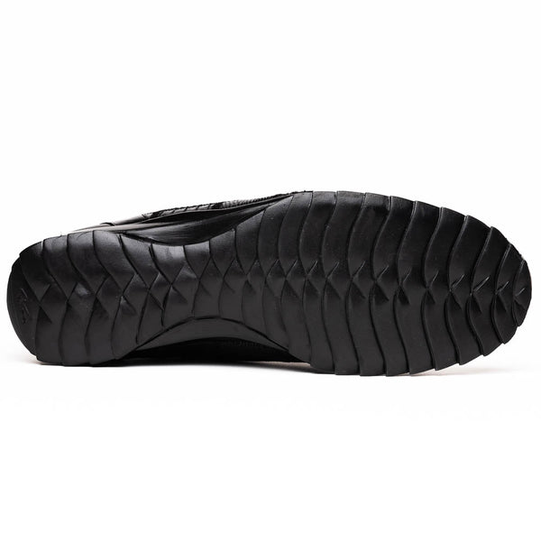 Marco Di Milano Bari Black Leather Luxury Shoe