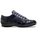 Marco Di Milano Bari Navy Lizard Patchwork Sneakers