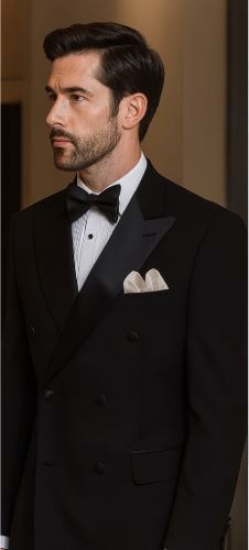 black-double-breasted-suits-tuxedo-jacket-pants