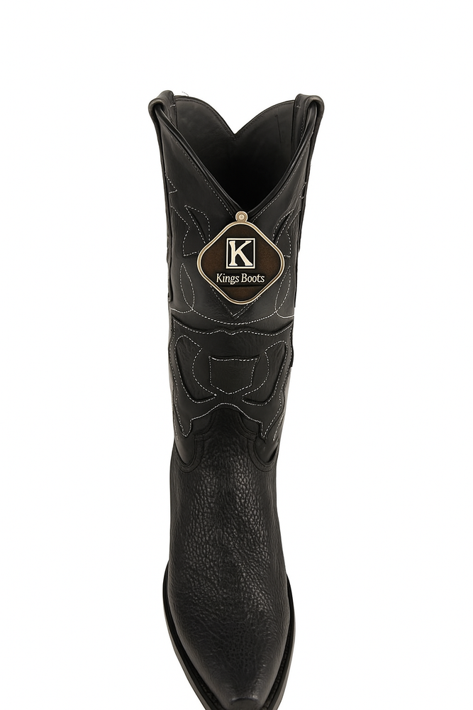 King Exotic Men's Shark Snip Toe Western Boots
