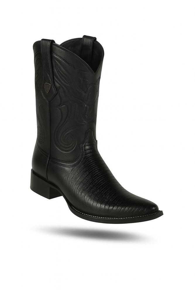 Men's Wild West Teju Lizard Skin 3X Toe Boots 29507
