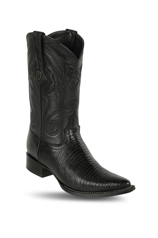 Men's Wild West Teju Lizard Skin 3X Toe Boots 29507