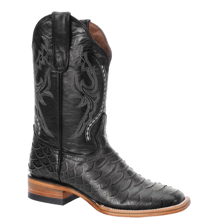 Python Print Cowboy Boots Square Toe