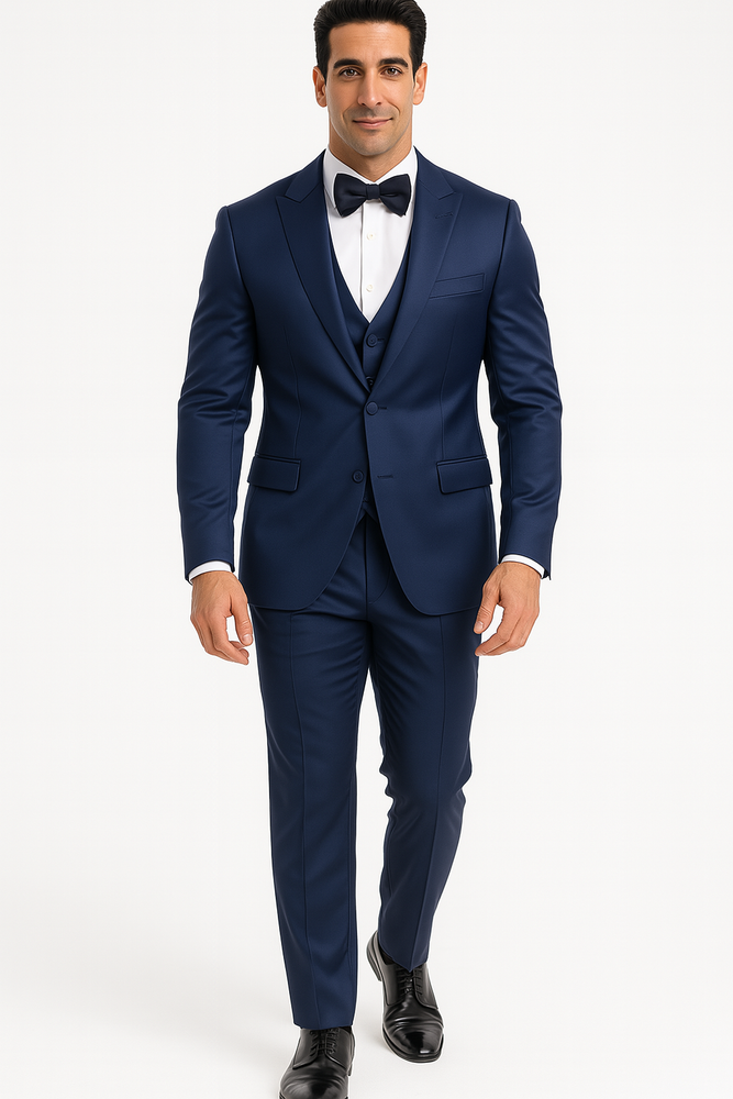 groomfit-Blue-satin-tuxedo-ensemble