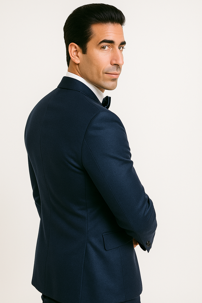 groomfit-Blue-satin-tuxedo-ensemble