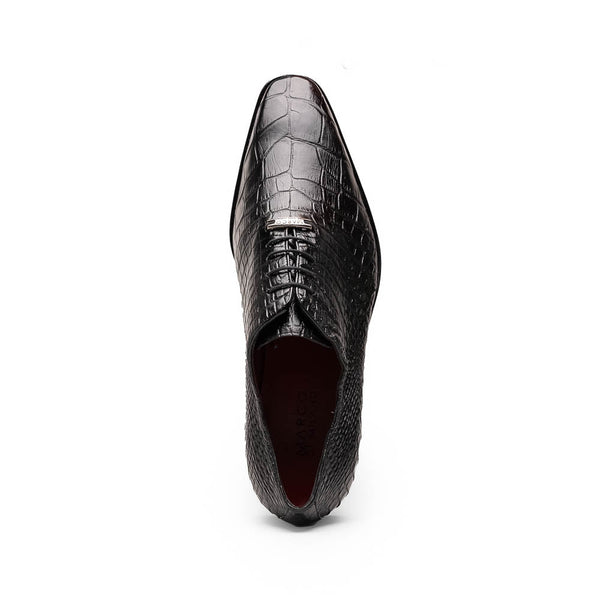 Marco_Di_Milano Bono Black Leather Luxury Shoe