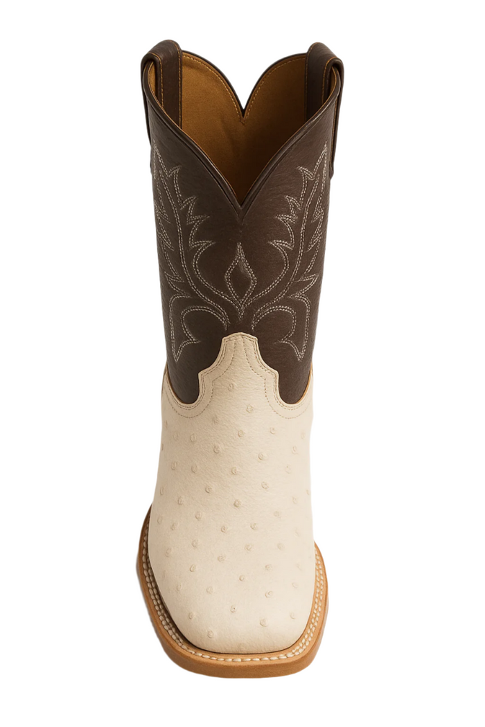 Botas de Avestruz Panza Suave Horma Ancha LAB-8279728