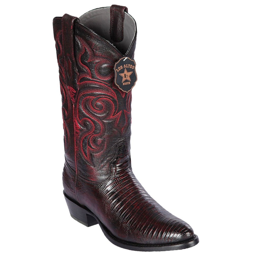 Botas de Armadillo con Horma Redonda LAB-6507 - Los Altos Boots