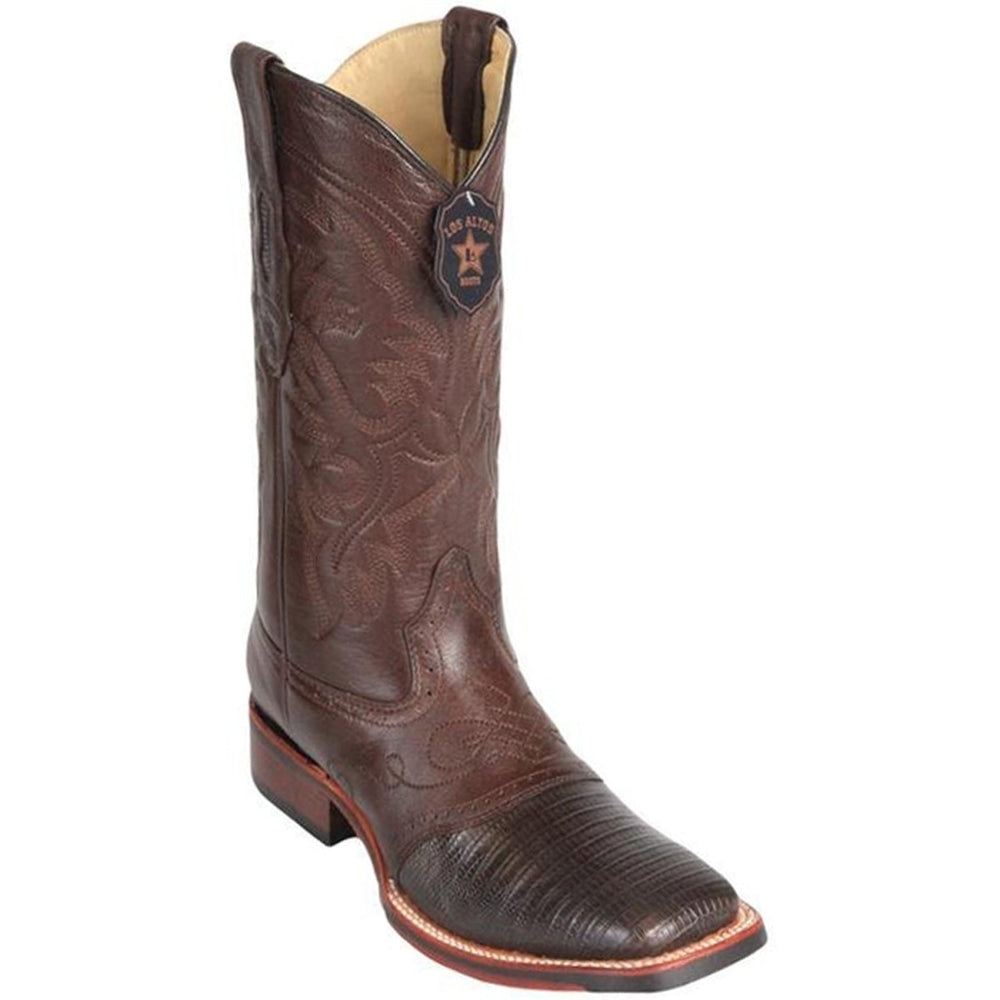 Botas de Armadillo Lizard Original Horma Cuadrada Ancha LAB-8230707