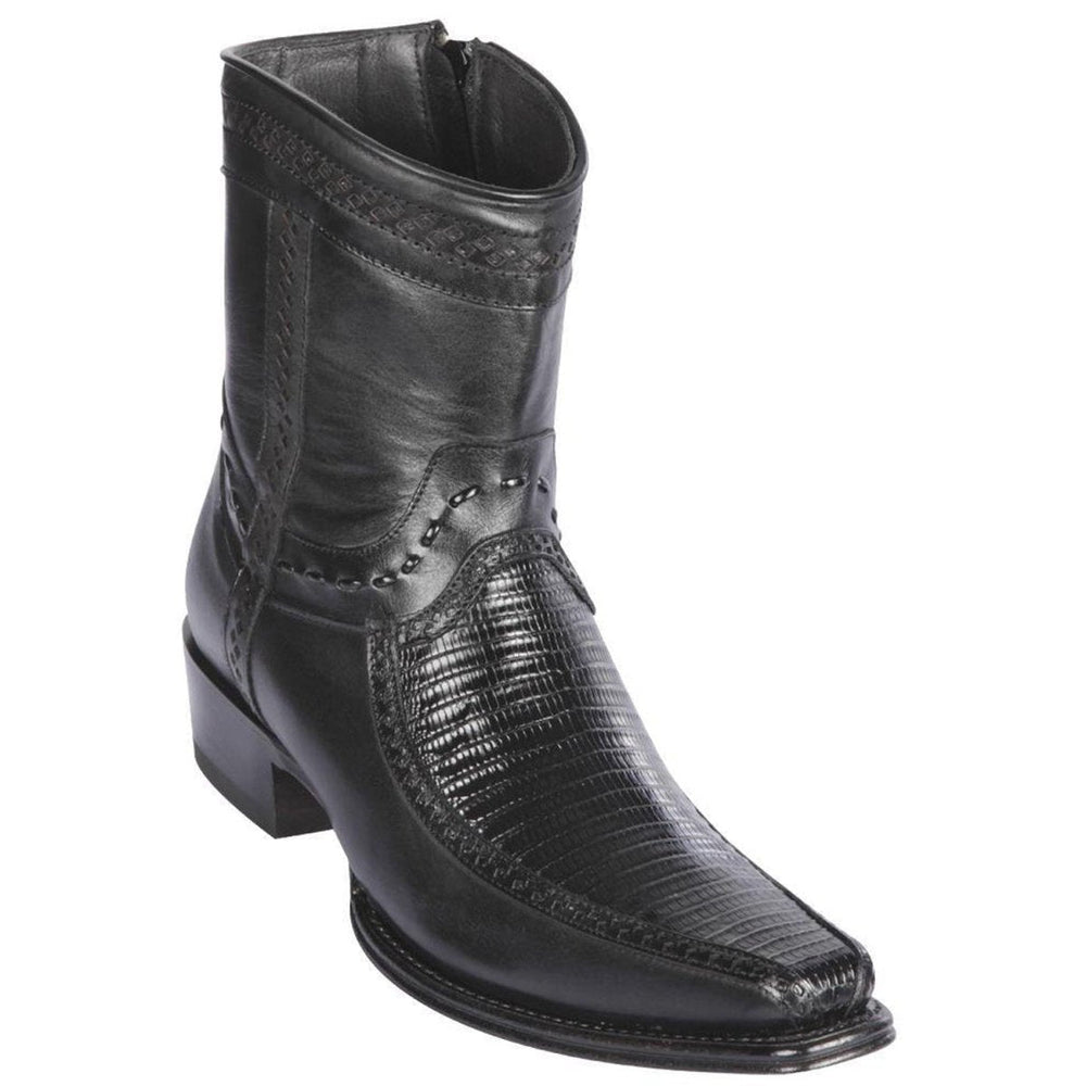 Botas de Armadillo Teju con Venado Punta Europea LAB-76BF0705
