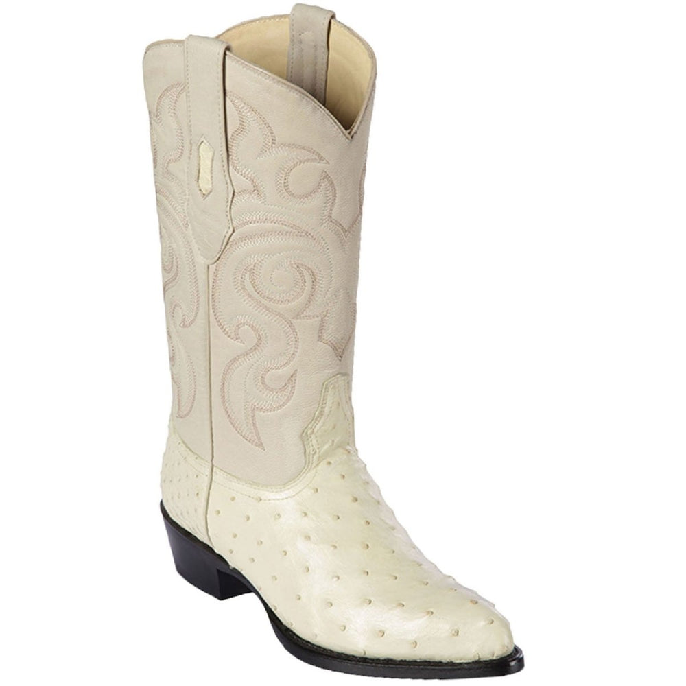 Botas de Avestruz Original Horma Puntal - A - Los Altos Boots