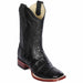Botas de Cocodrilo Caiman Lomo Horma Cuadrada Amplia - Los Altos Boots