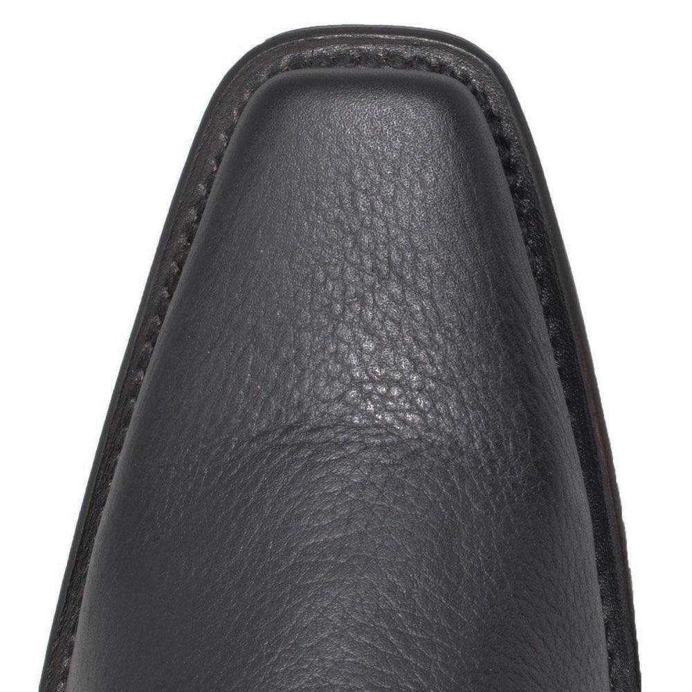 Botas de Cuero Grisly Original Horma Europea Cuadrada Negro LAB-762705
