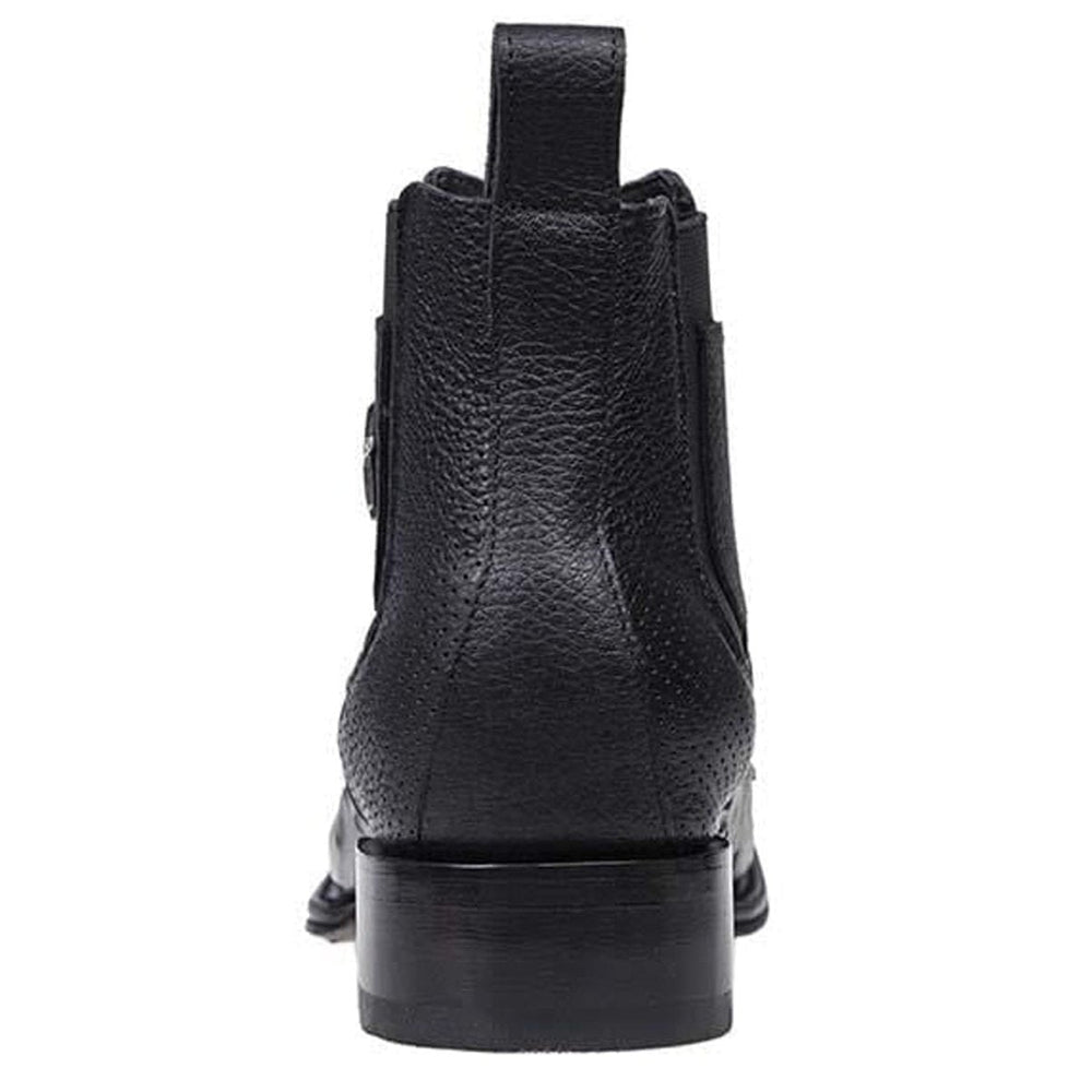 Botin Vaquero de Avestruz Original Horma Cuadrada LAB-82BV0305