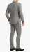 Bradford Grey Slim Fit 3 Piece Tweed Suit H-1