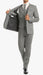 Bradford Grey Slim Fit 3 Piece Tweed Suit H-1