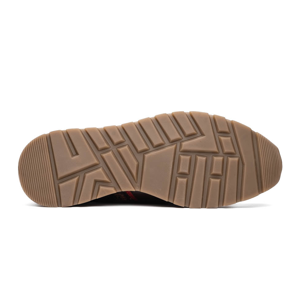 Marco Di Milano Brescia Python & Calfskin Sneakers Cognac