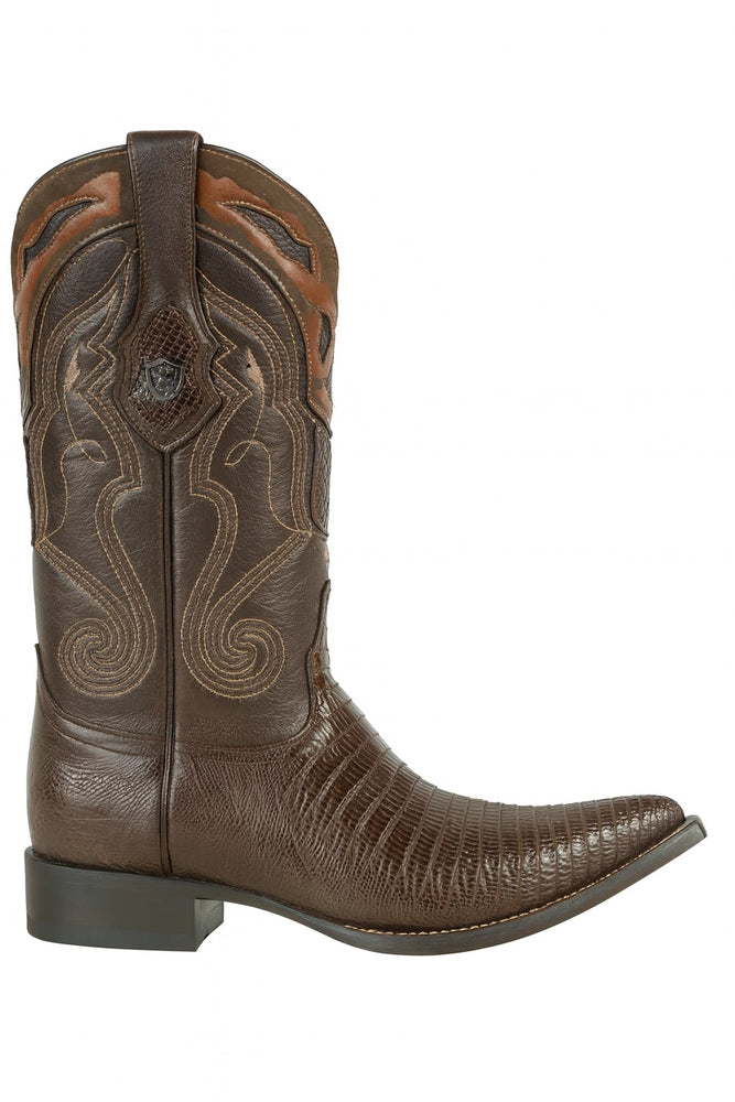 Men's Wild West Teju Lizard Skin 3X Toe Boots 29507