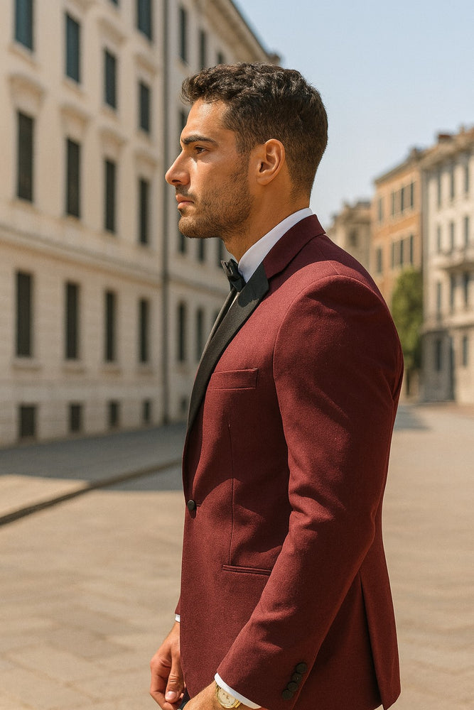 burgundy-and-black-formal-tuxedo