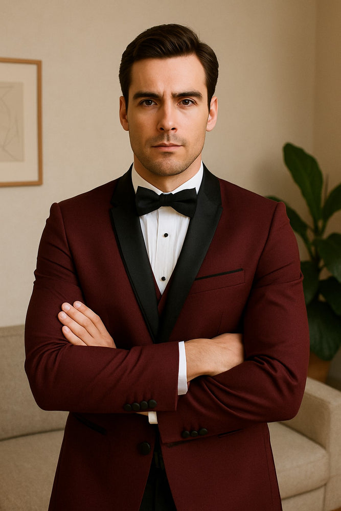 burgundy-tuxedo-with-satin-trim