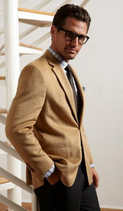Mens Camel Hair Blazer