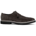 Zelli Campo Sueded Goatskin Lace-up Blucher Shoes in Grey