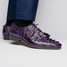 Marco Di Milano Cancun Purple Suede Loafers