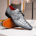 Marco Di Milano Cancun Gray Leather Loafer