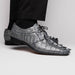 Marco Di Milano Cancun Gray Leather Loafer